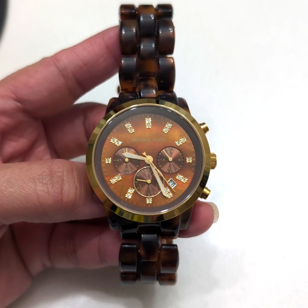 Michael Kors Tortoise Women's Watch